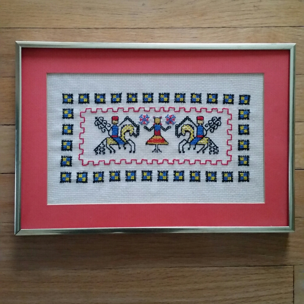 Vintage Cross Stitch Art